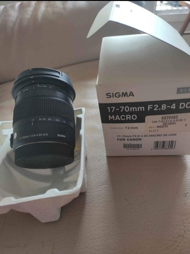 Objectif sigma 70mm 8 4 - 17-70mm, f2.8-4